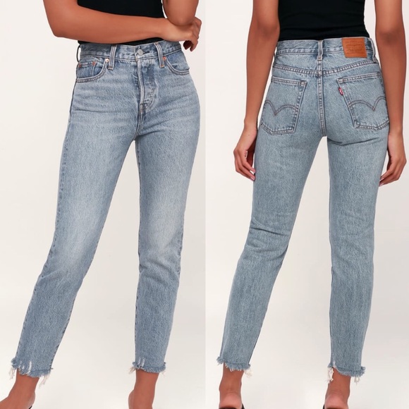 Levi's Denim - WEDGIE FIT LIGHT WASH HIGH RISE JEANS